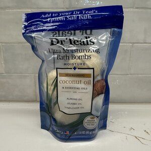 Dr Teal’s ULTRA MOISTURIZING BATH BOMBS NOURISHING COCONUT OIL & ESSENTIAL OILS